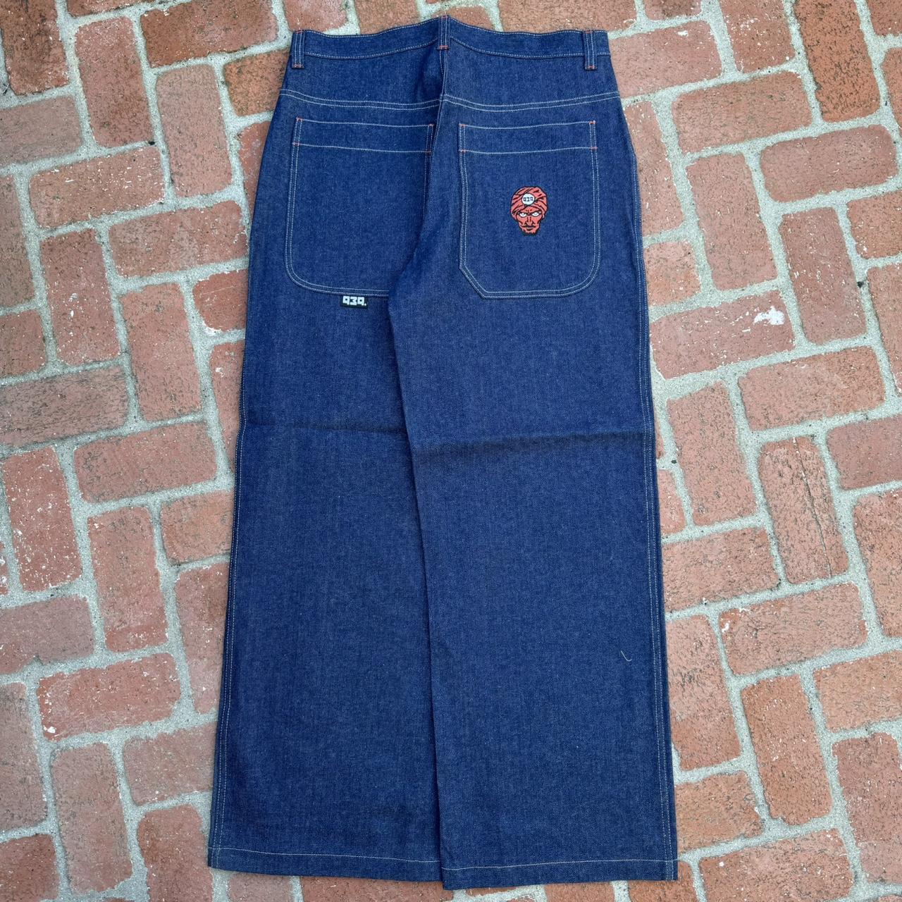 Deadstock Vintage 90s JNCO Jean style 939 Wideleg... - Depop