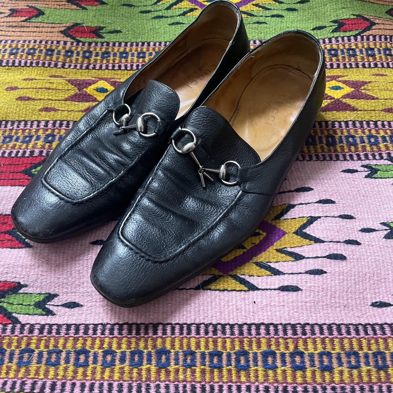 Used gucci cheap loafers mens