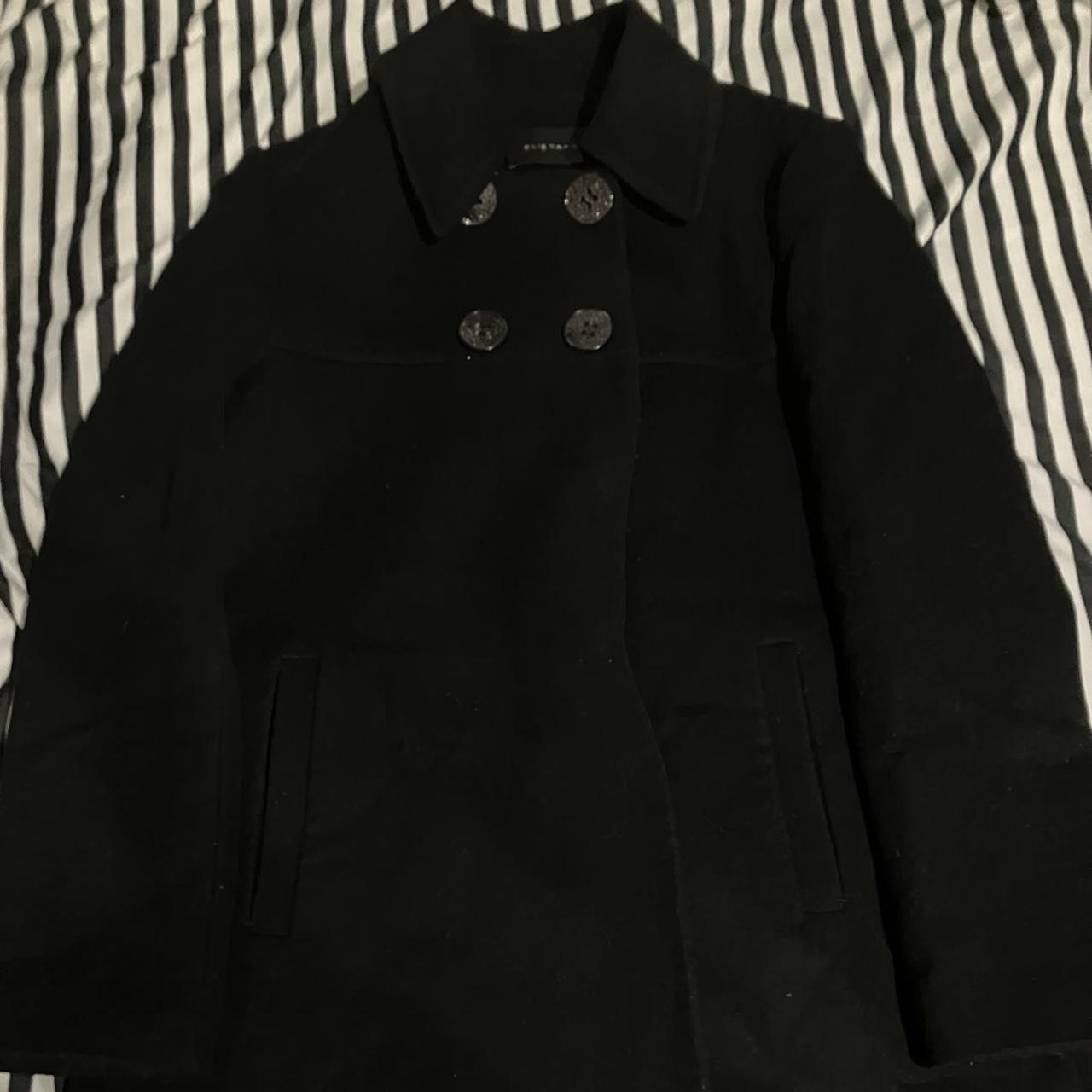 Elie Tahari beautiful black trench coat! The... - Depop