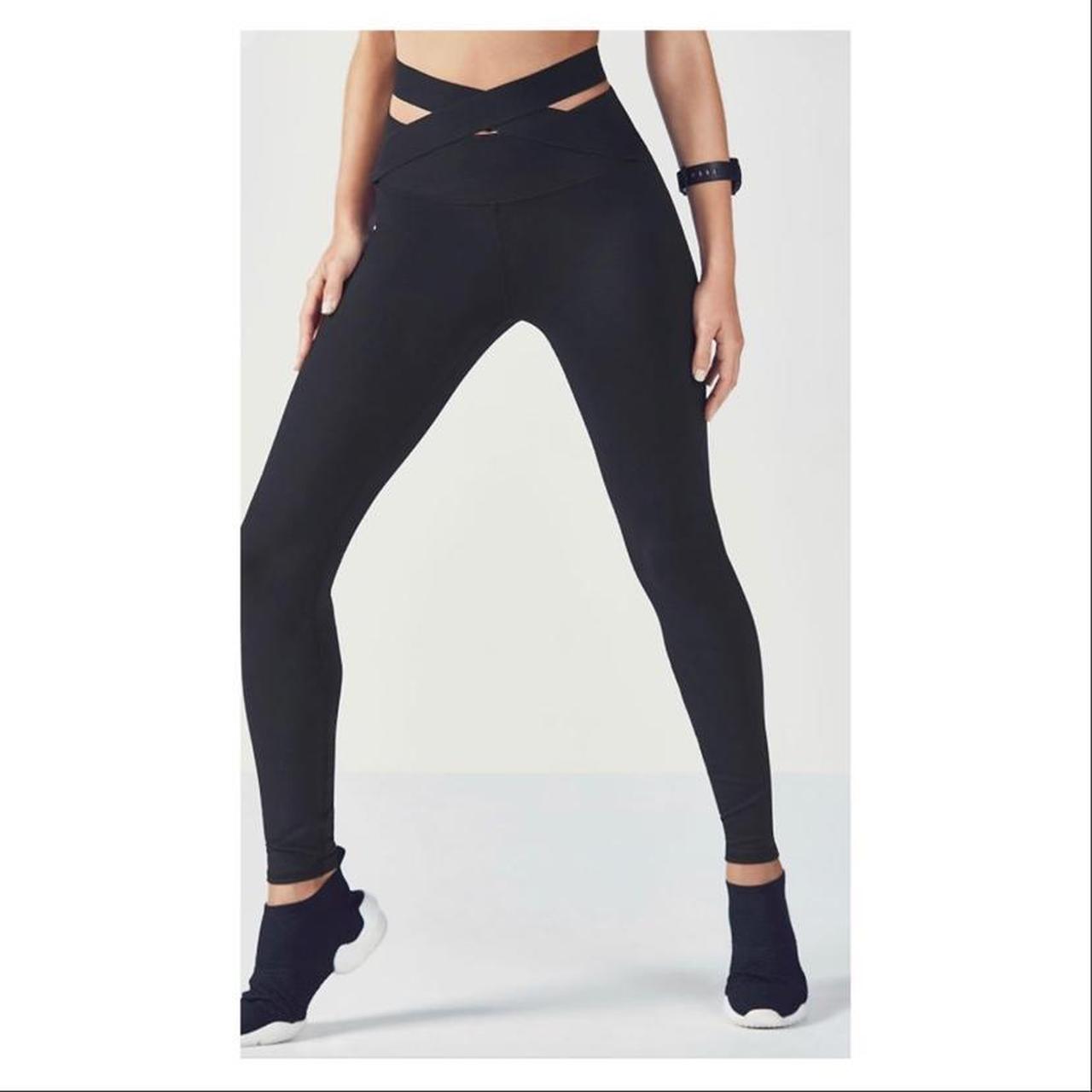 fabletics demi lovato leggings worn twice black with. Depop