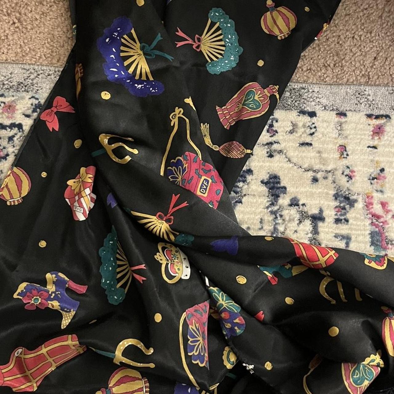 Diane von furstenberg deals silk scarf