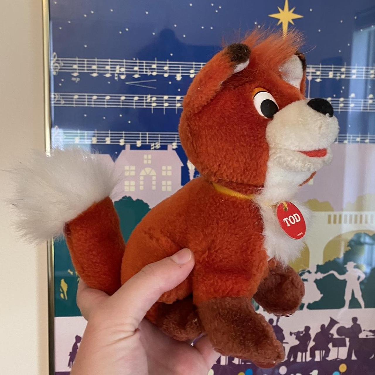 Vintage 7 The Fox and the Hound plush. Depop