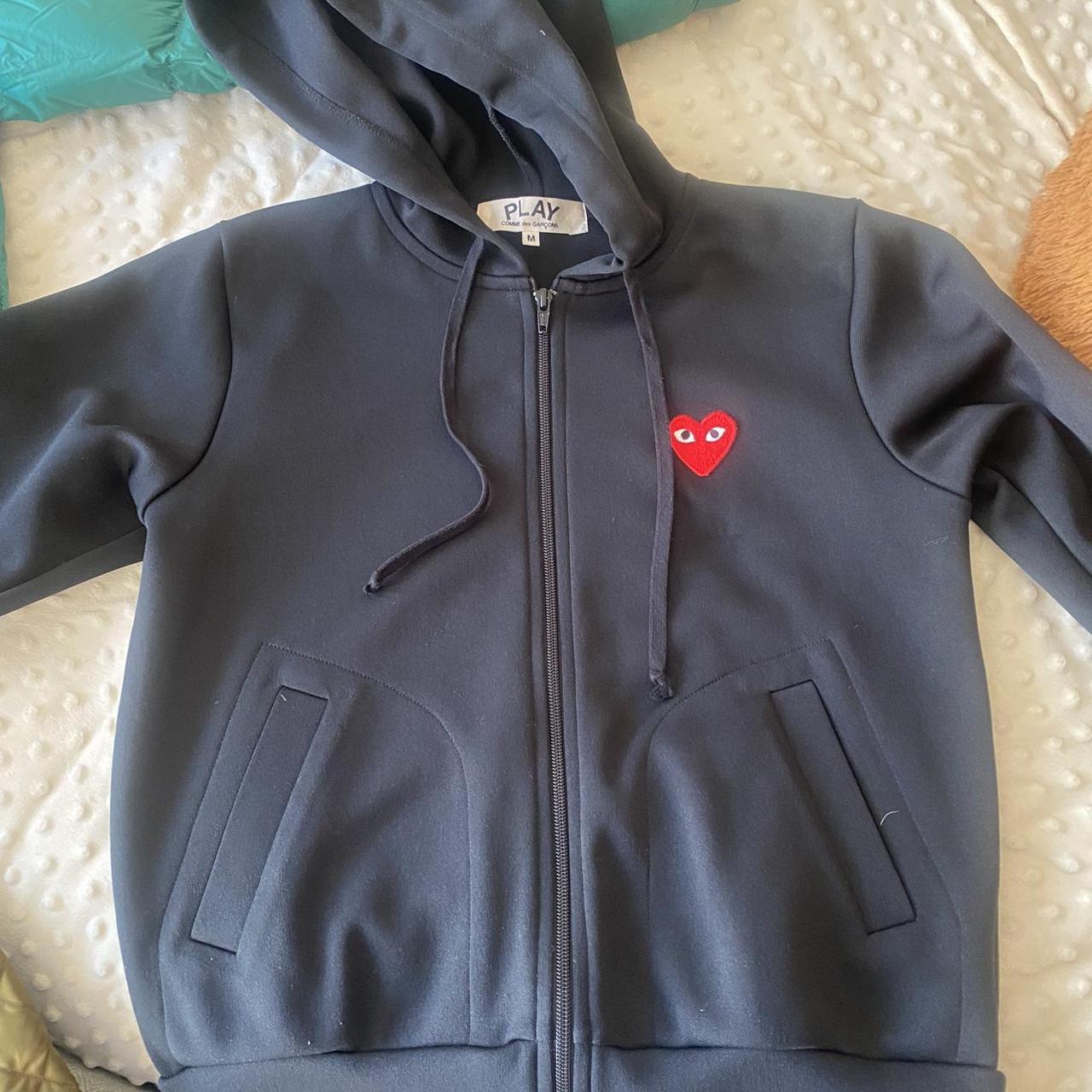 Black cdg outlet jacket