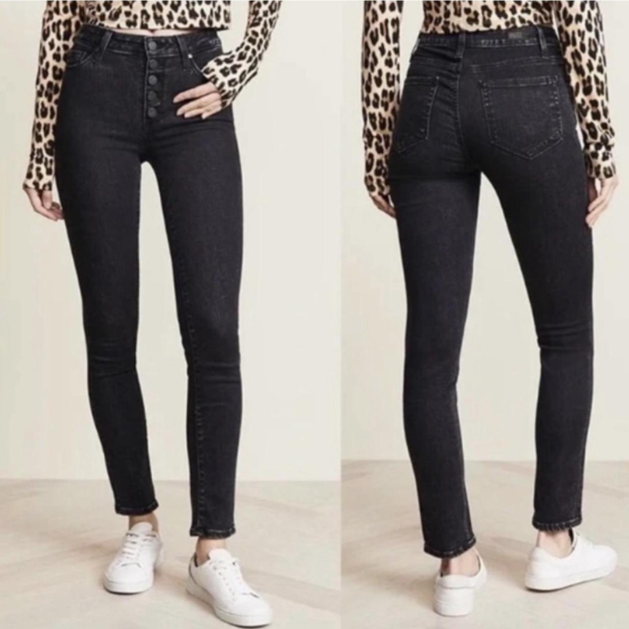 Paige Peg Skinny Black cheapest Jeans