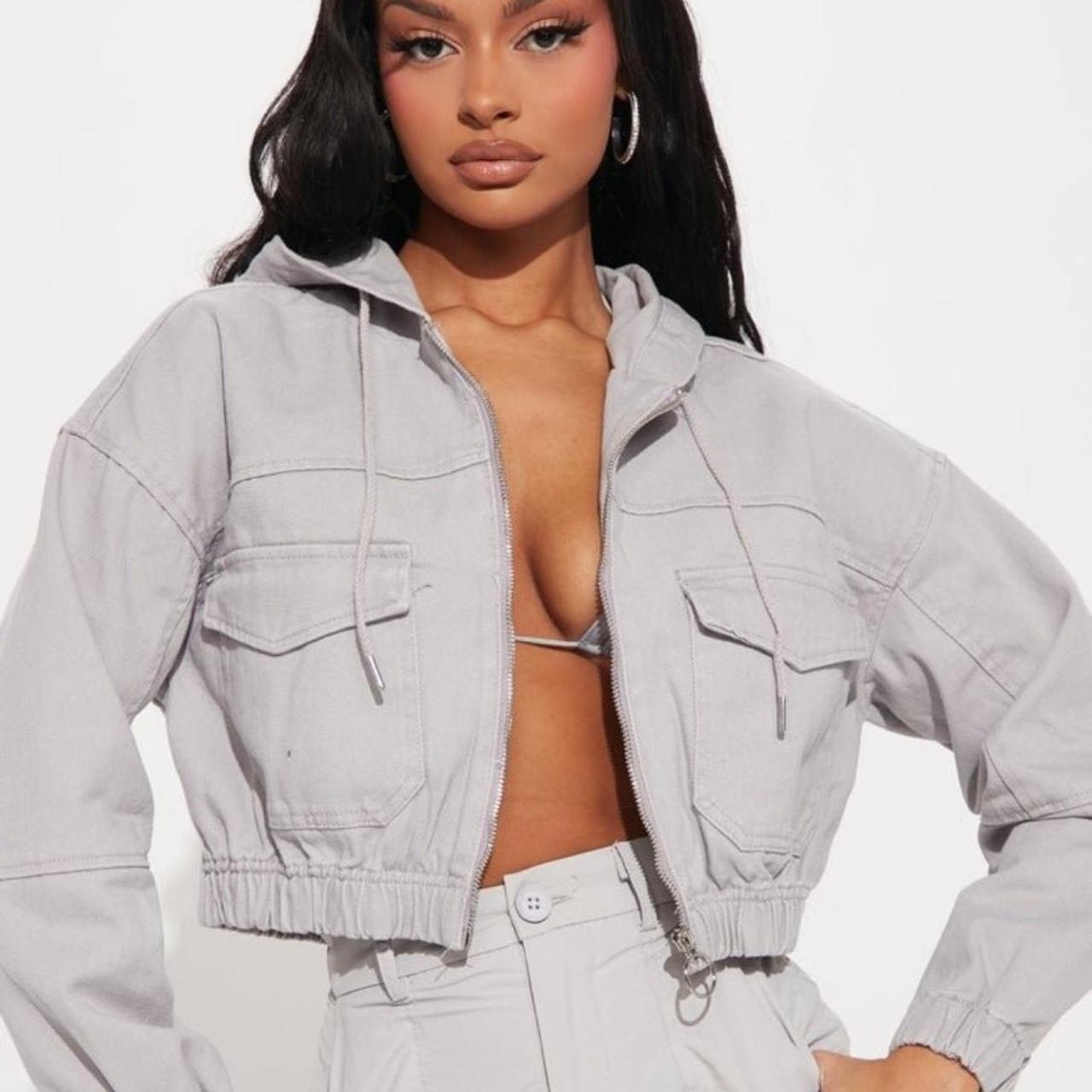 Fashion nova cropped jacket best sale