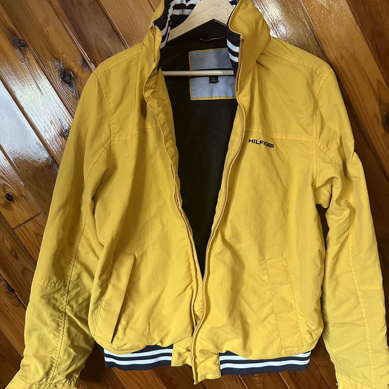 Tommy Hilfiger Men's Yellow Jacket | Depop