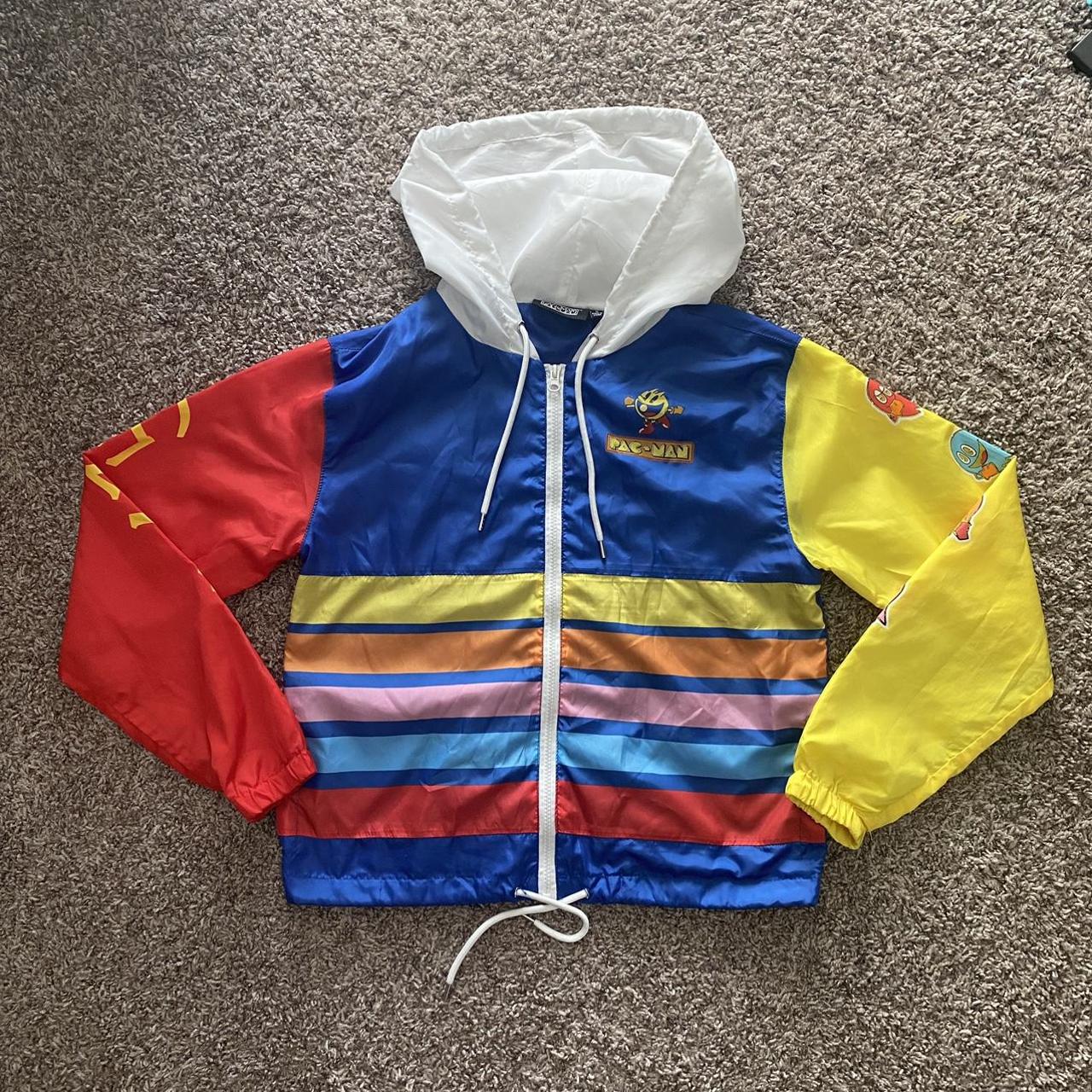 Pac man windbreaker hotsell