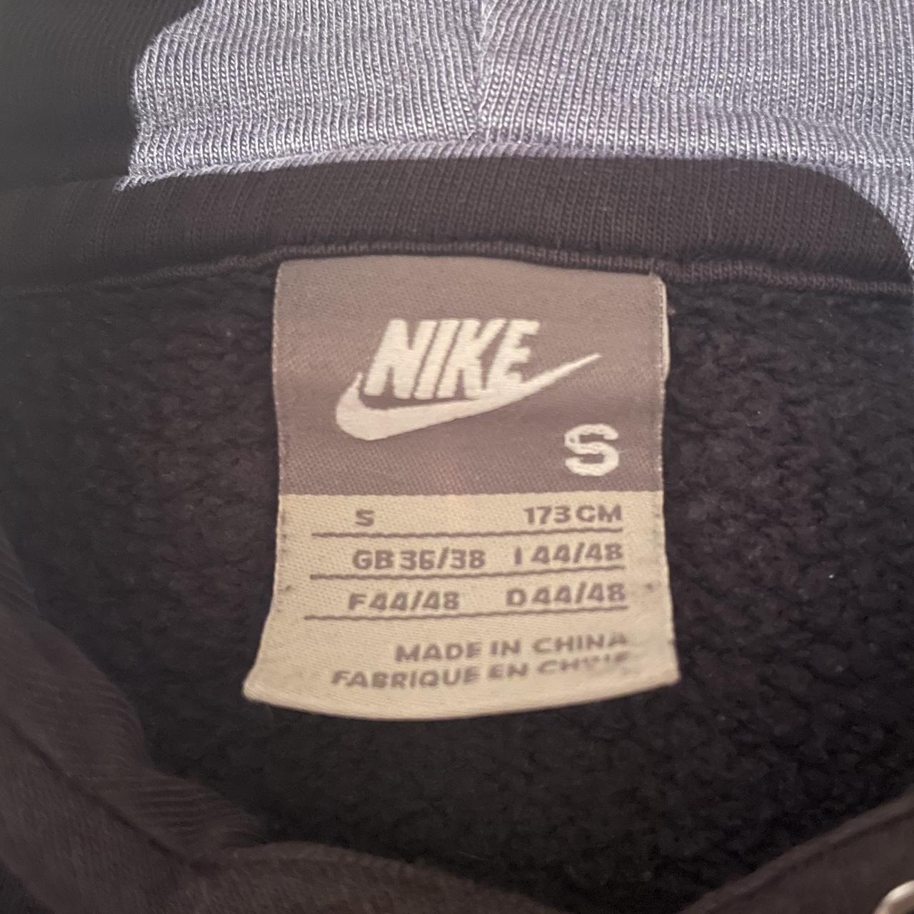 mens grey and black nike hoodie