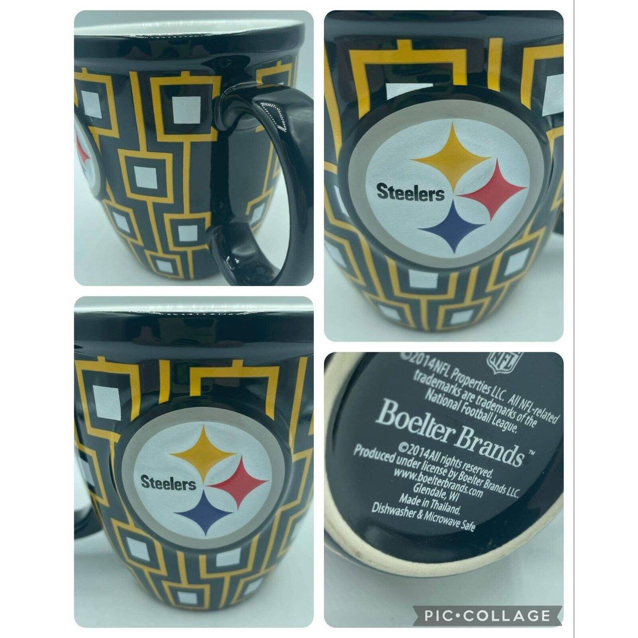 Logo Brands Pittsburgh Steelers 14 oz. Relief Mug