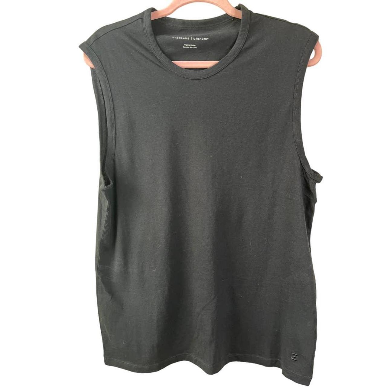 Everlane Men's Black Vest Depop