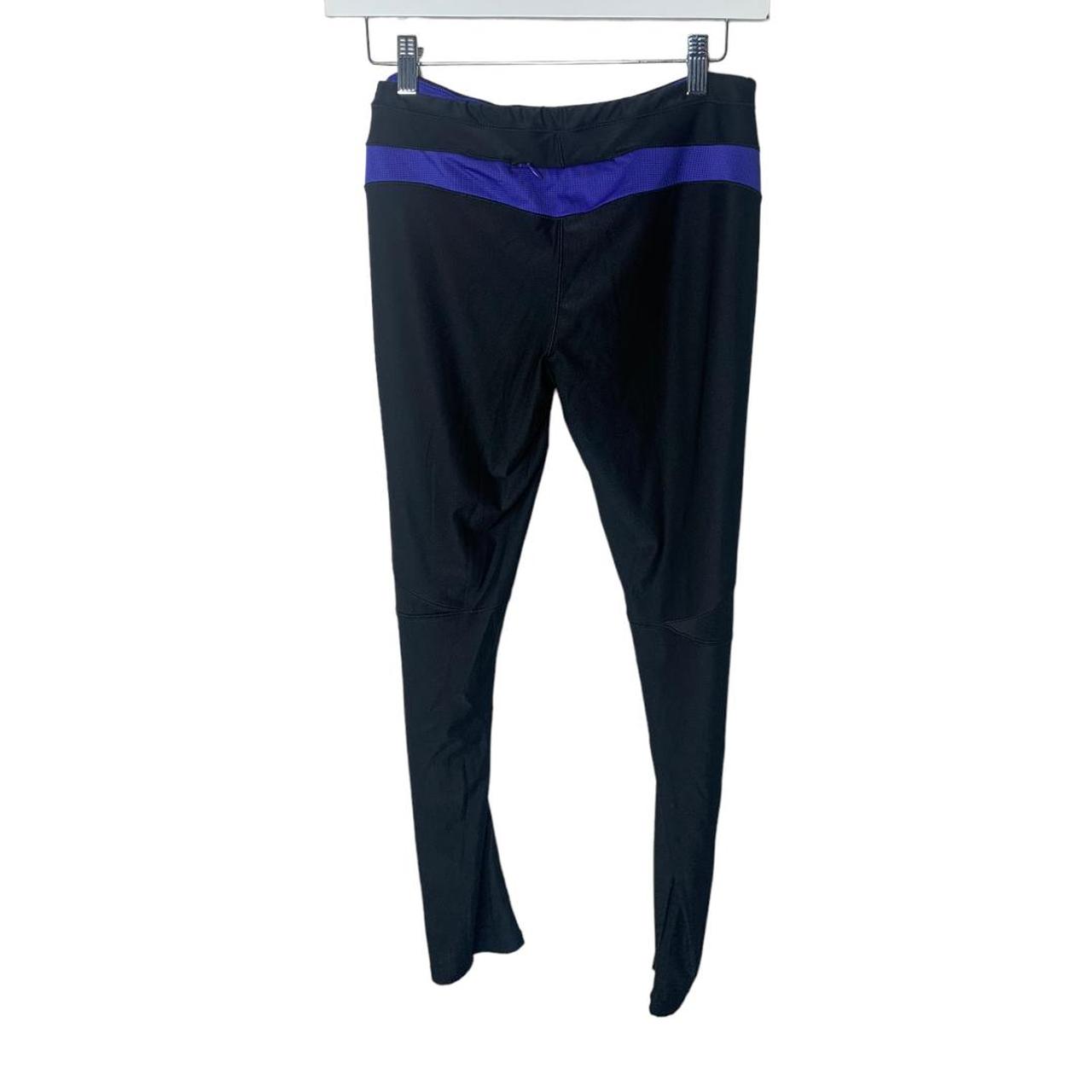 Avia black blue athletic leggings Medium breathable - Depop