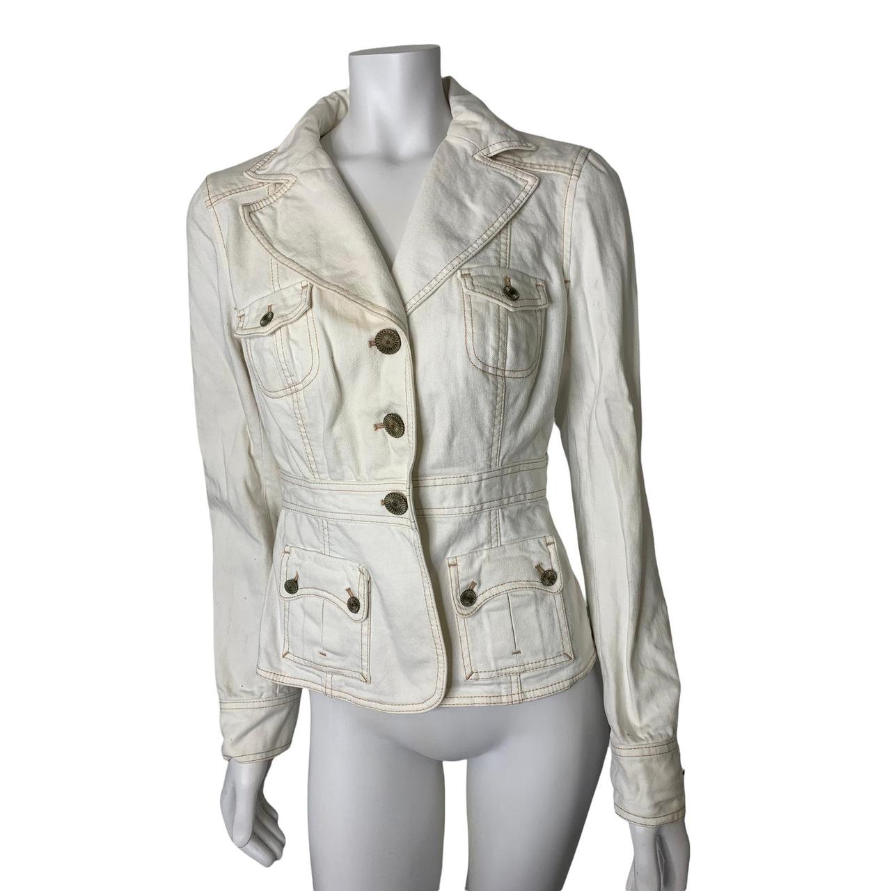 Nordstrom white denim outlet jacket