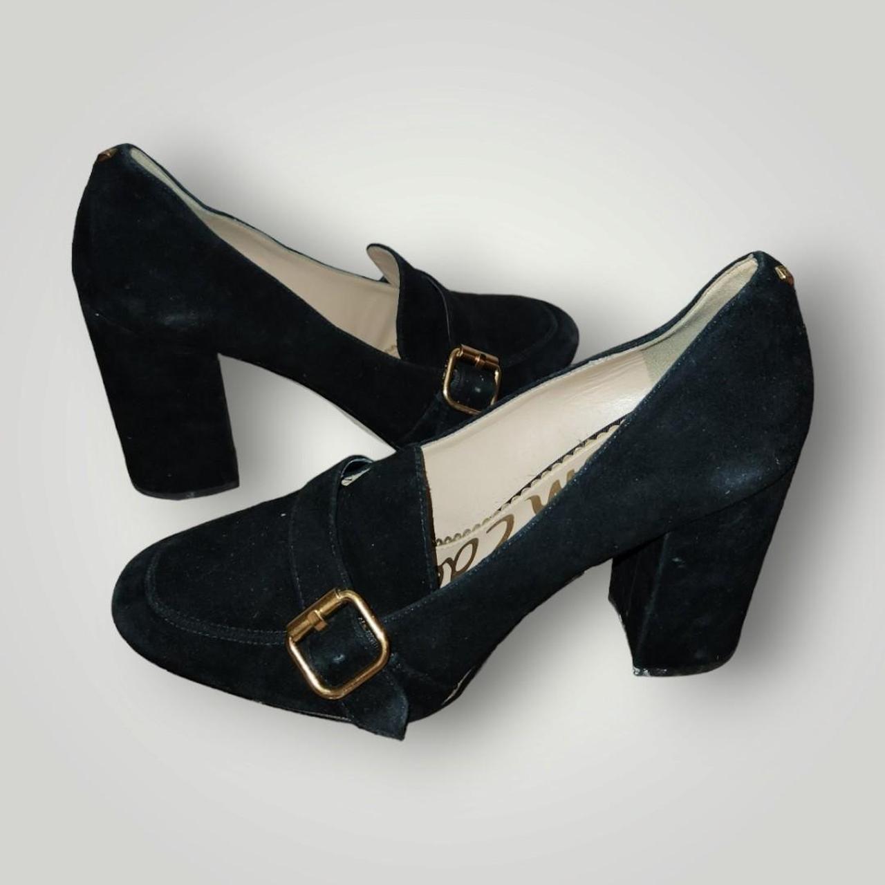 Sam edelman clearance black suede pumps