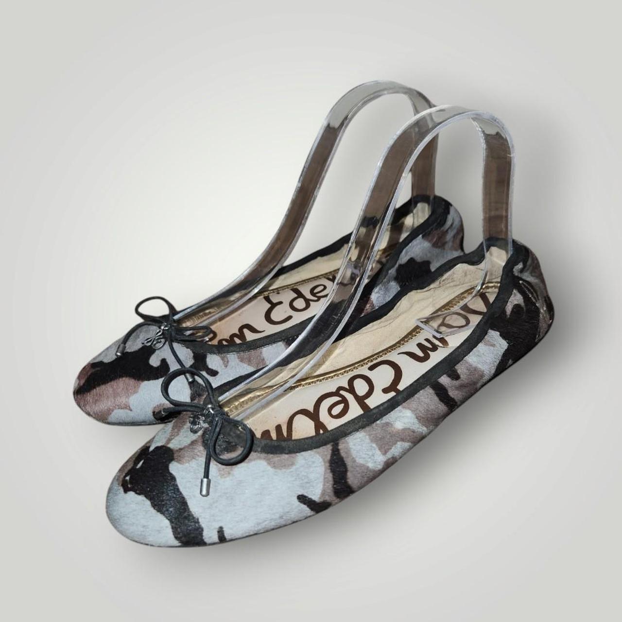 Sam Edelman Ballet Flats Felicia Camo Print Calf. Depop