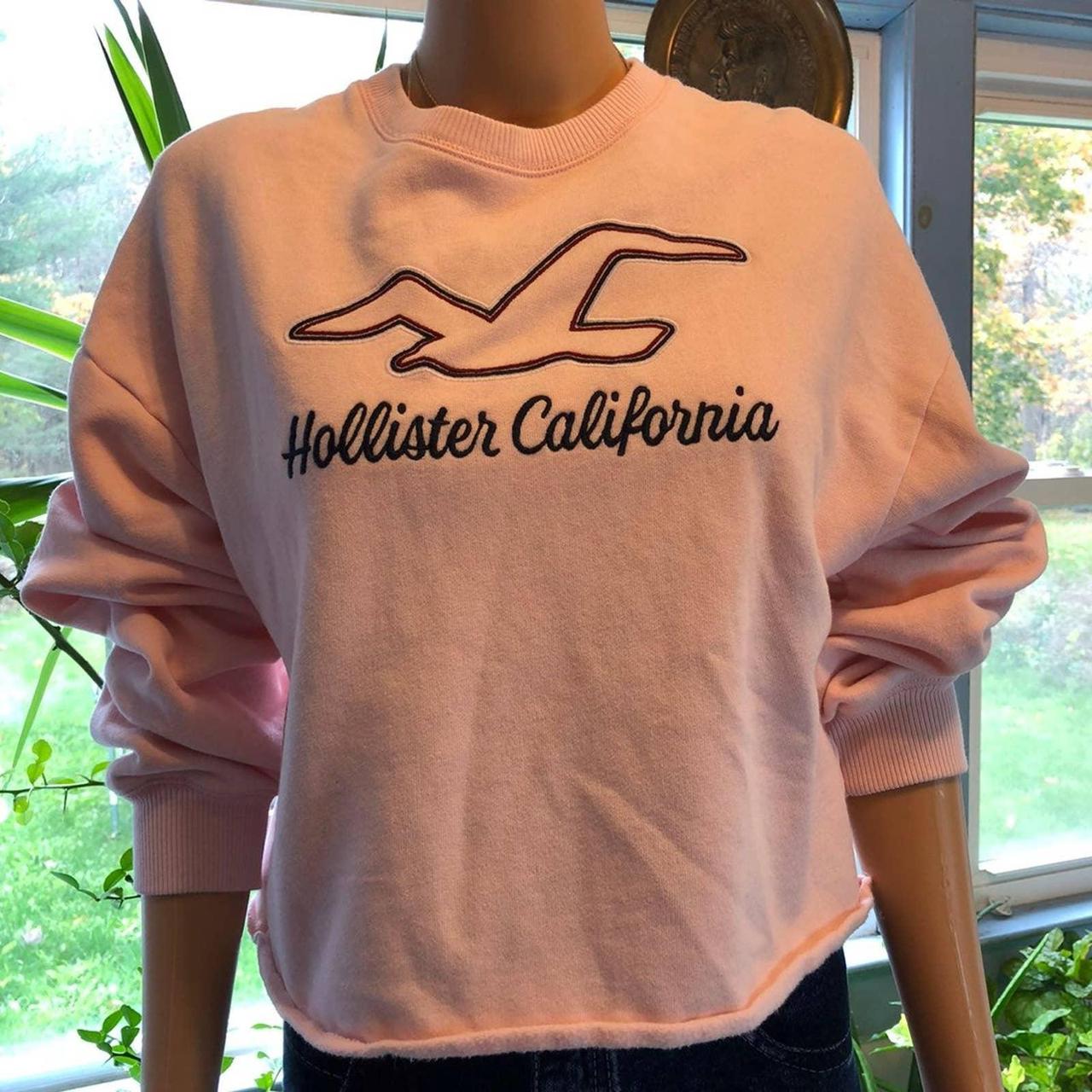 hollister crop top sweater