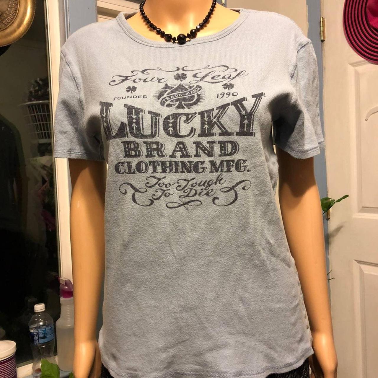 Lucky Brand Women Shirt Size L. Good conditions - Depop