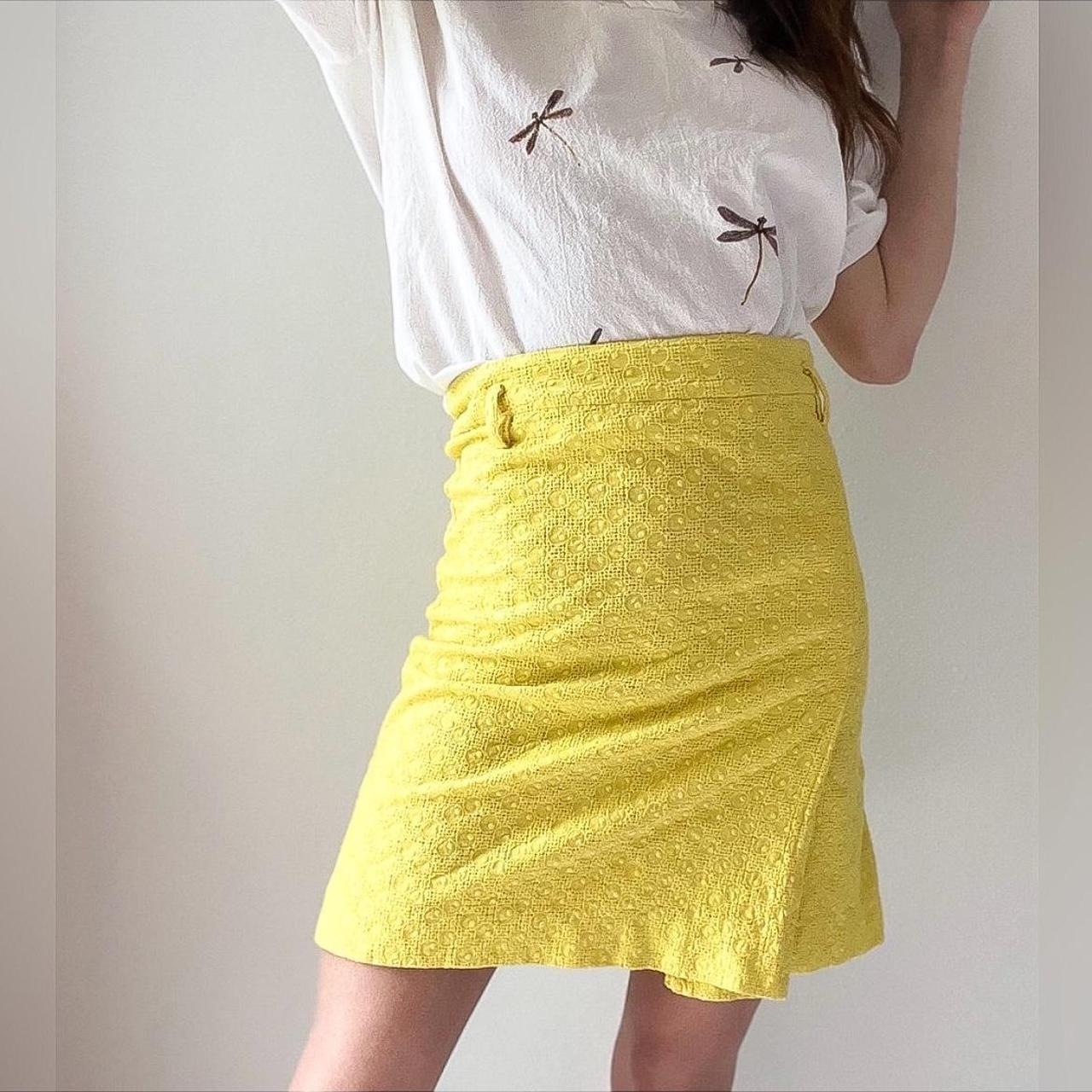 American Vintage Women's Skirt Yellow – Vintage 90s Express