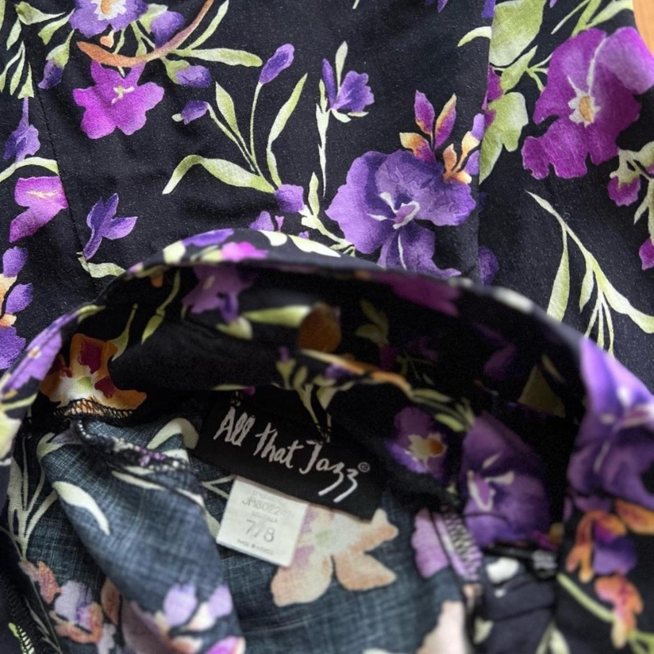 All That Jazz Women's A-line Dress - Multi/Black … - image 3