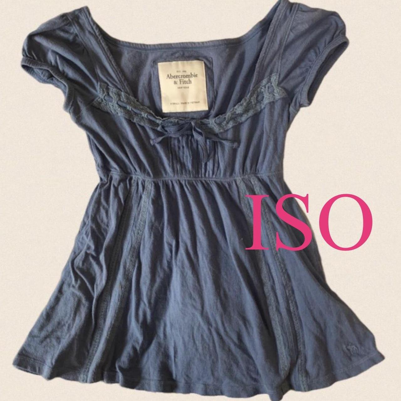 ISO Vintage Abercrombie and Fitch slate blue | Depop