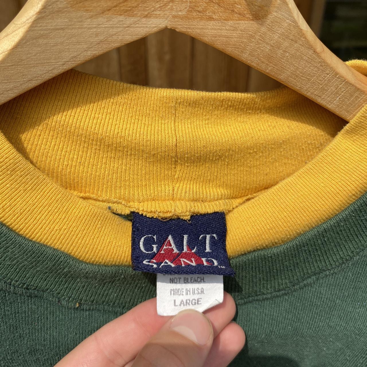 Vintage 90s Galt Sand Green Bay Packers Sweatshirt - Depop