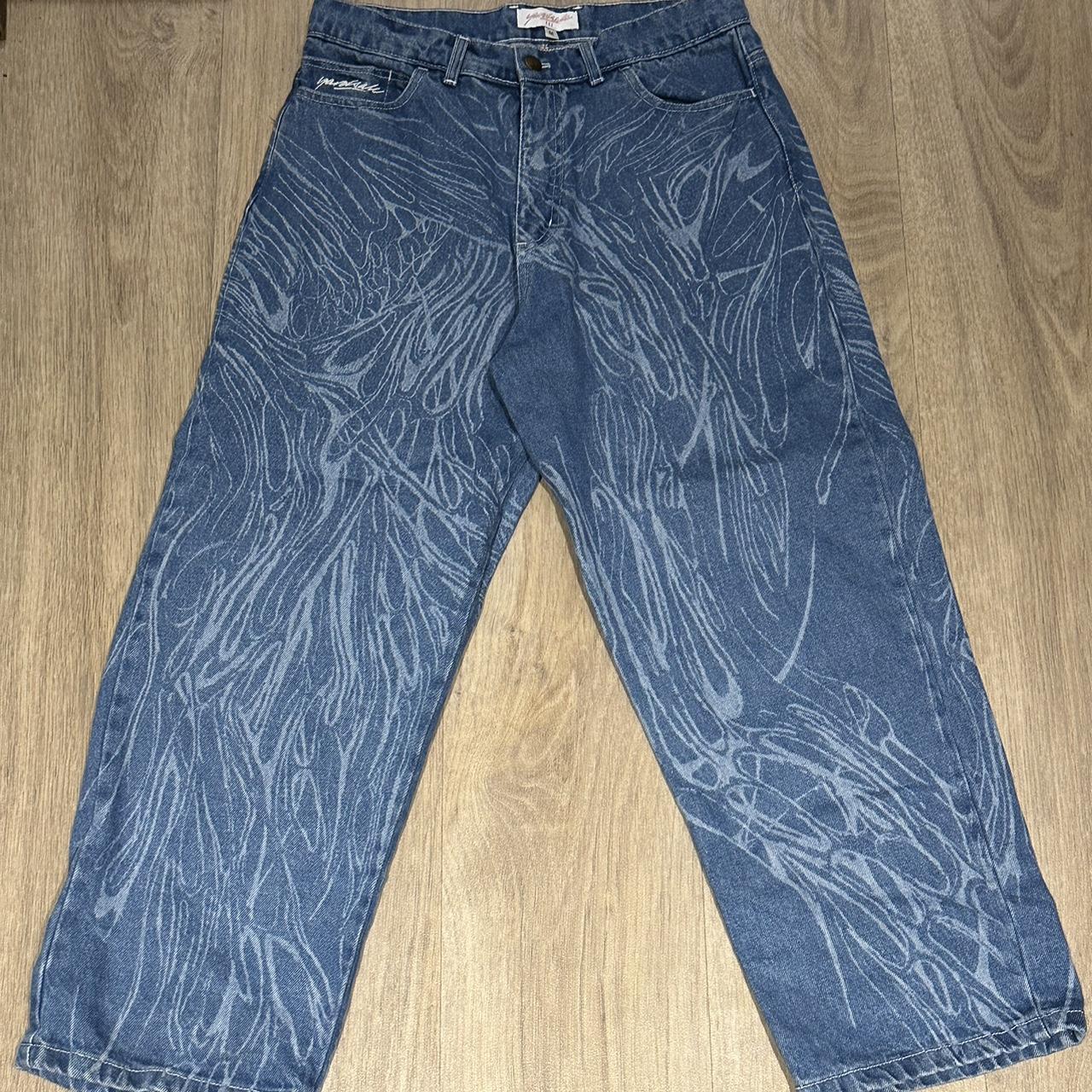 Yardsale ripper phanstasy jeans Size medium (32... - Depop