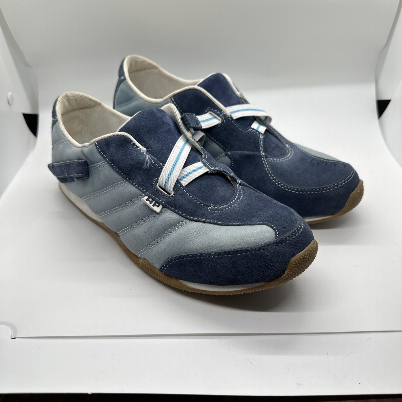 Hush puppies cheap blue shoes