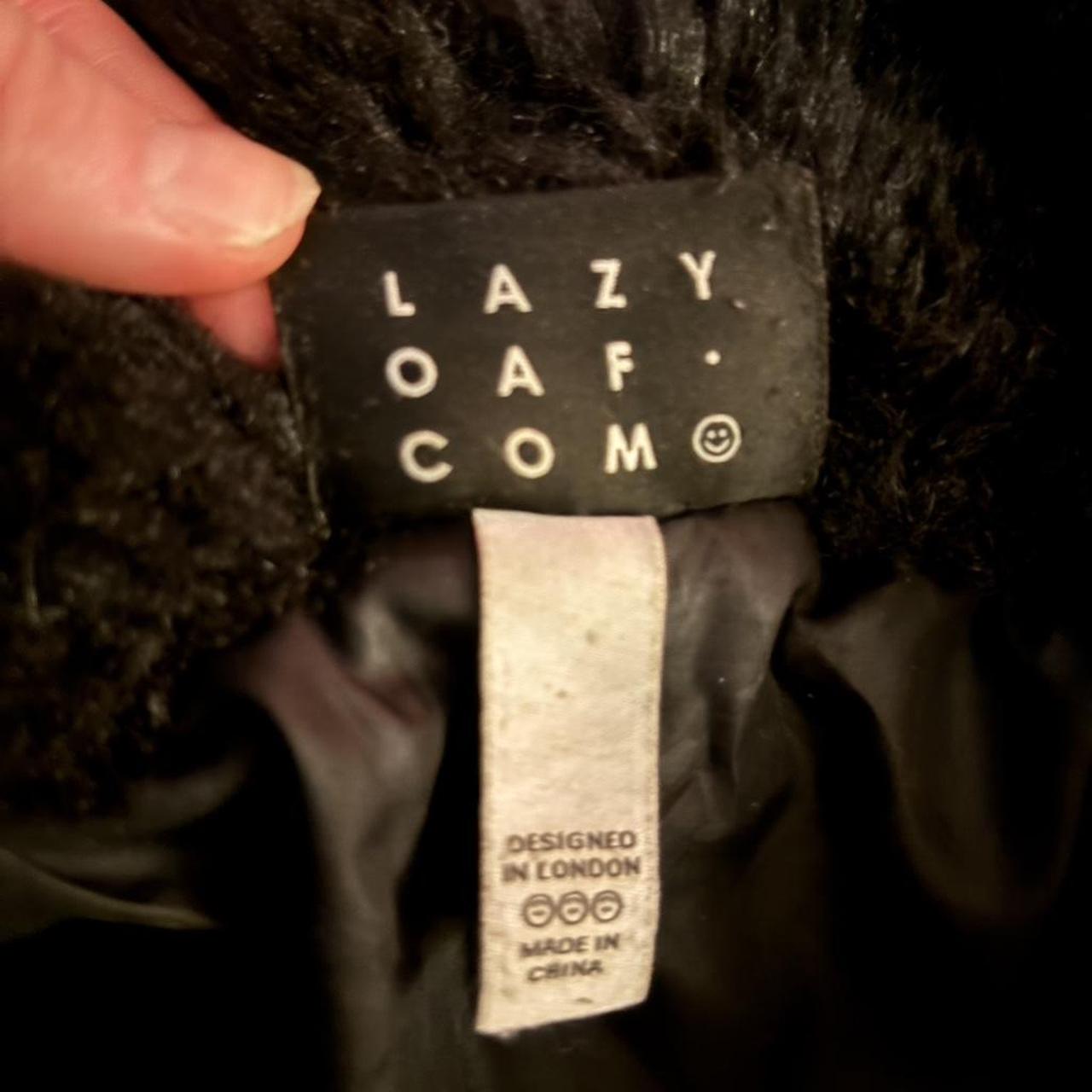 Lazy Oaf Women's Sherpa - Multi/Brown - S – Lazy … - image 7