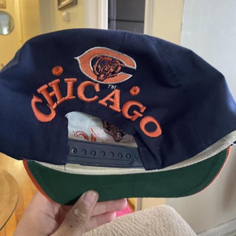 VTG 2000s New Era Chicago Bears Retro 80s Logo Spell - Depop