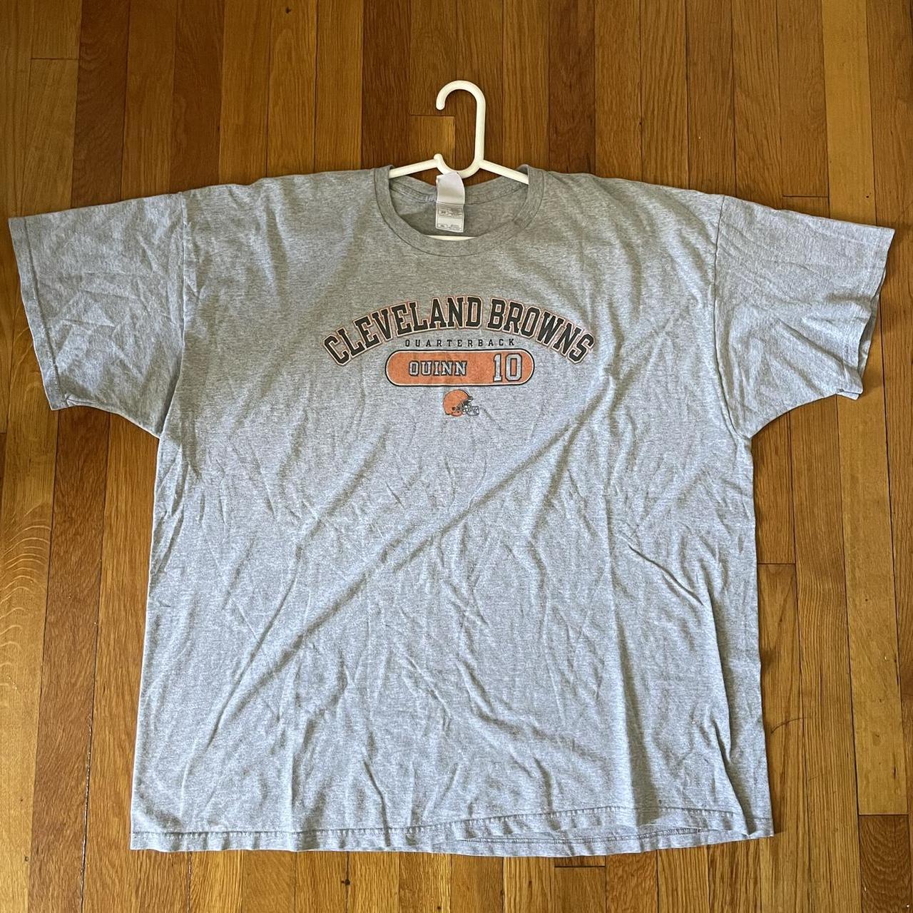 Vintage Cleveland Browns Quarterback Shirt Size:... - Depop