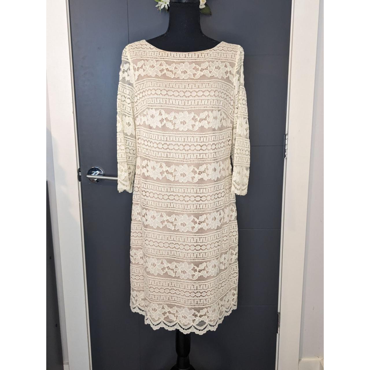 Eliza j outlet lace sheath dress