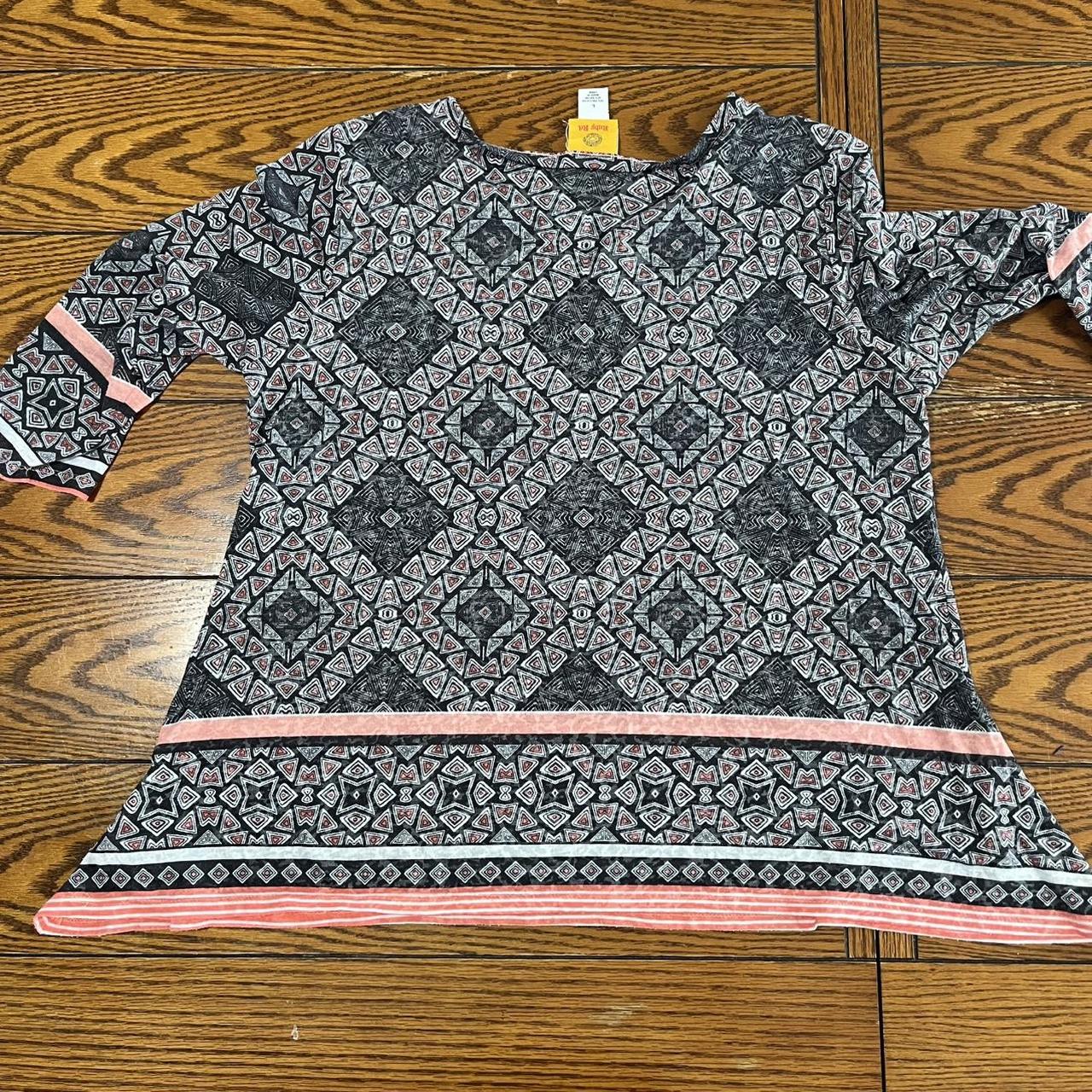 Ruby Rd. Women's Blouse - Multi/Grey - L – Ruby R… - image 6