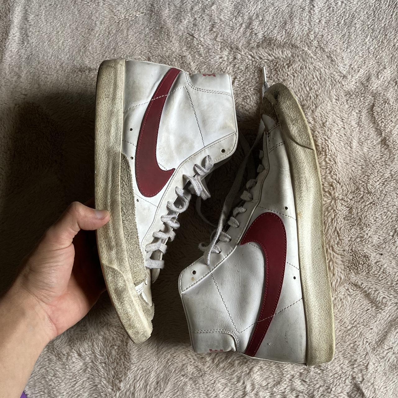 blazers nike maroon