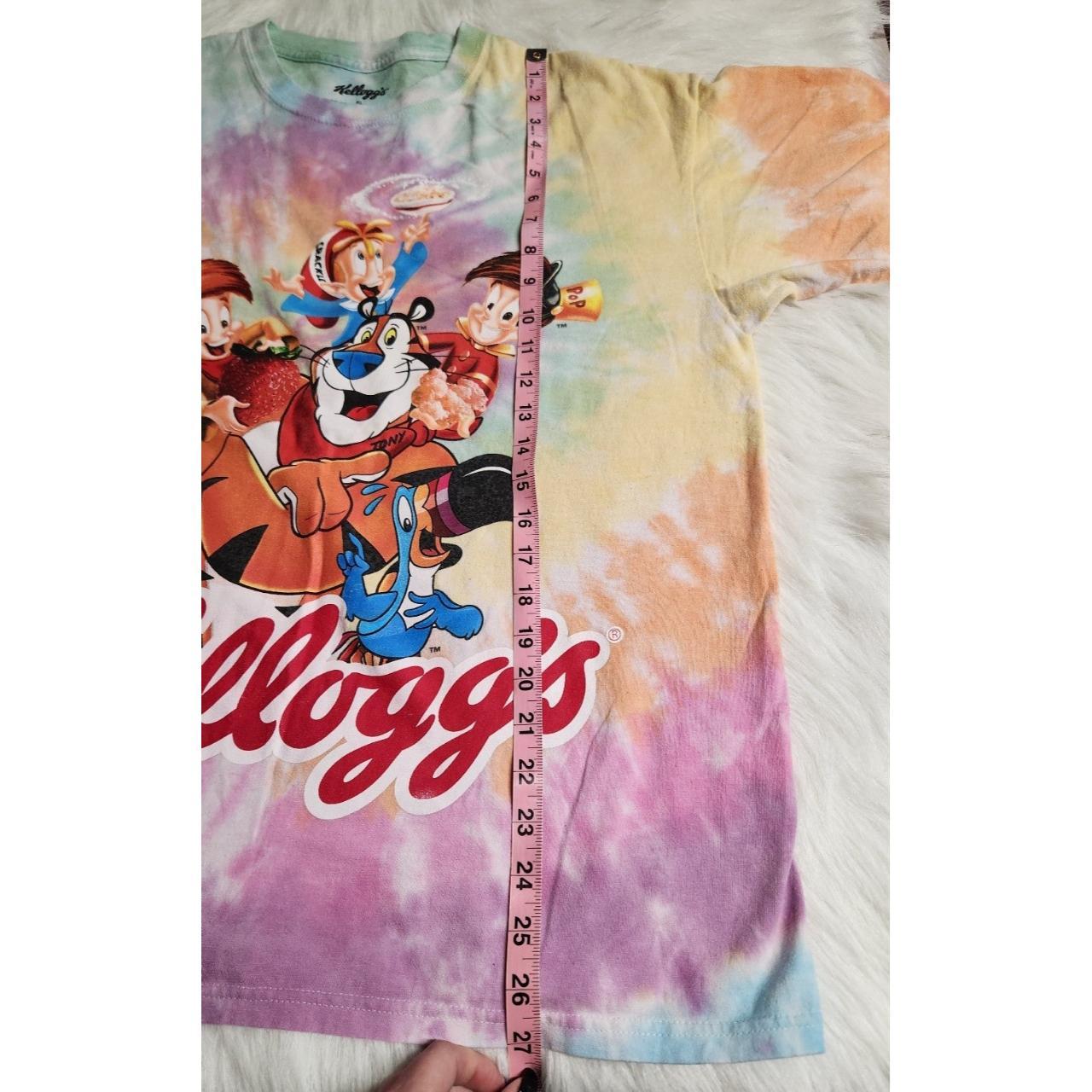 kellogg's tie dye shirt