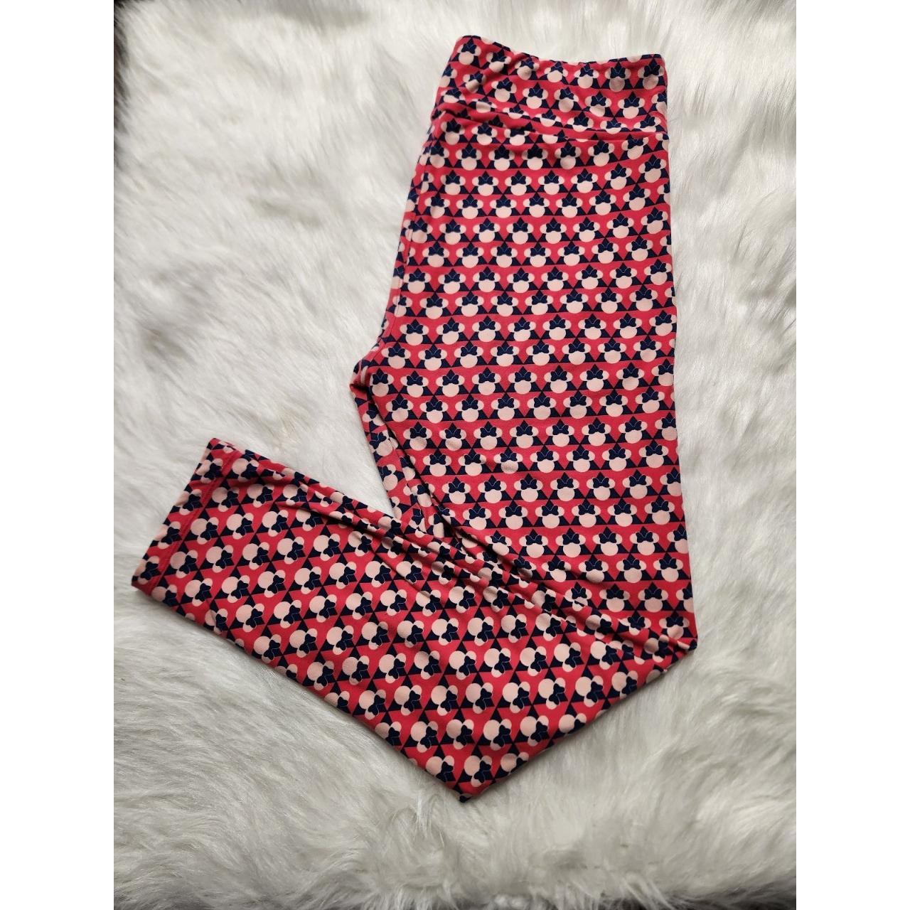 Lularoe Minnie Mouse Leggings Tall & Curvy, Lularoe