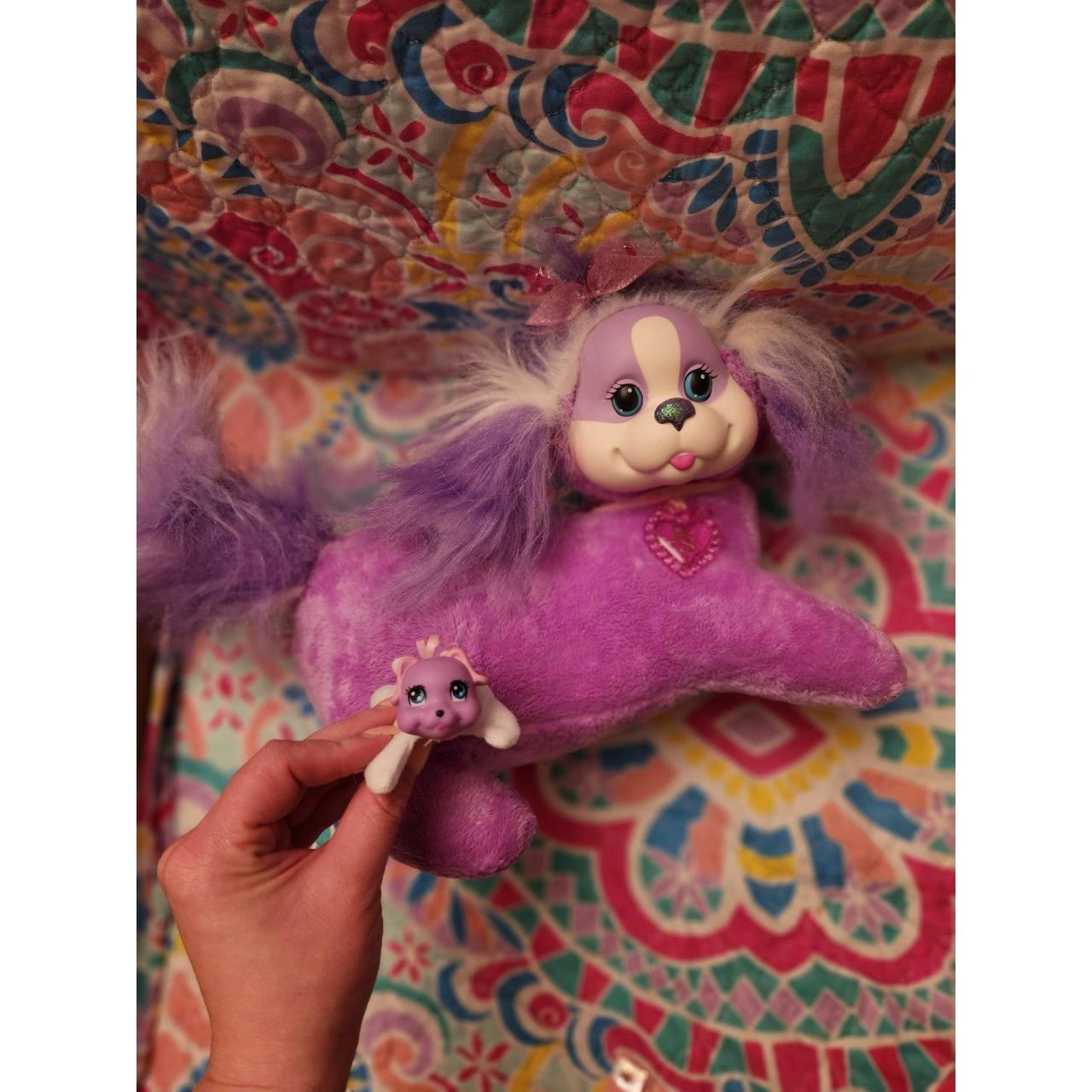 Puppy Surprise Purple Mama Dog & 1 Pup Good... Depop