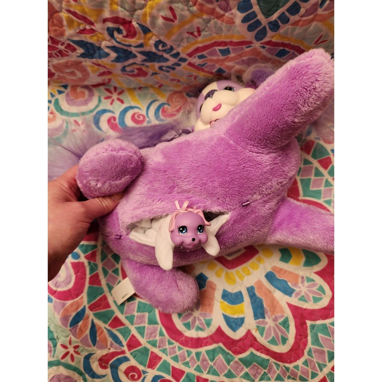 Puppy Surprise Purple Mama Dog & 1 Pup Good... Depop