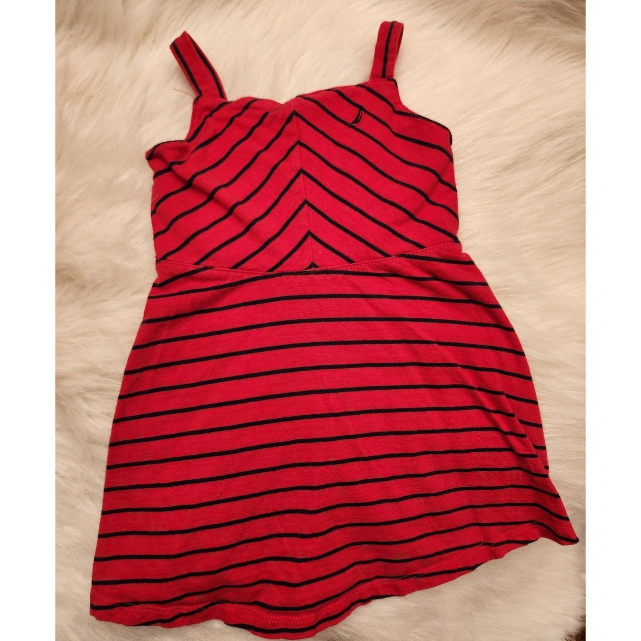 nautica-striped-girls-dress-size-4t-nautica-striped-depop