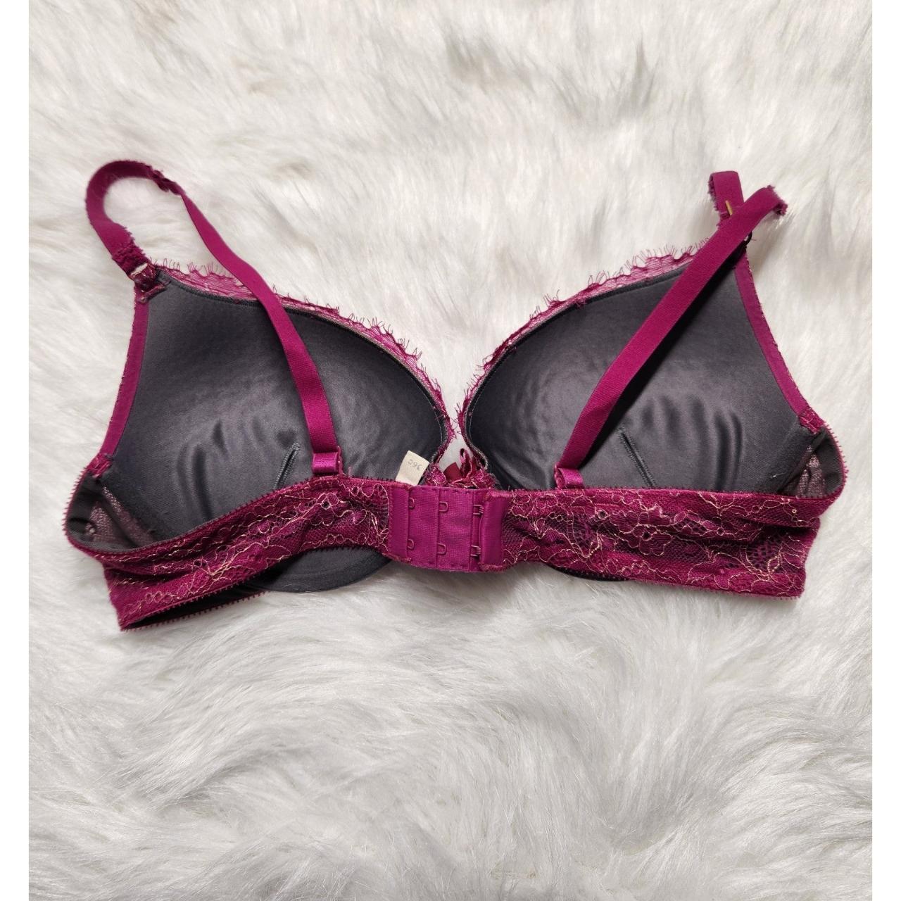 Aerie Women's Burgundy Bra | Depop