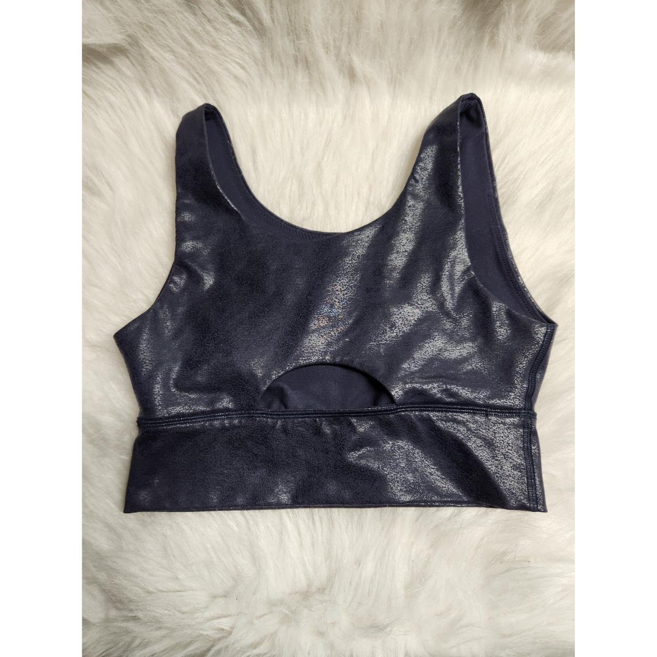 Offline Metallic Sports Bra By Aerie XS Color is a... Depop