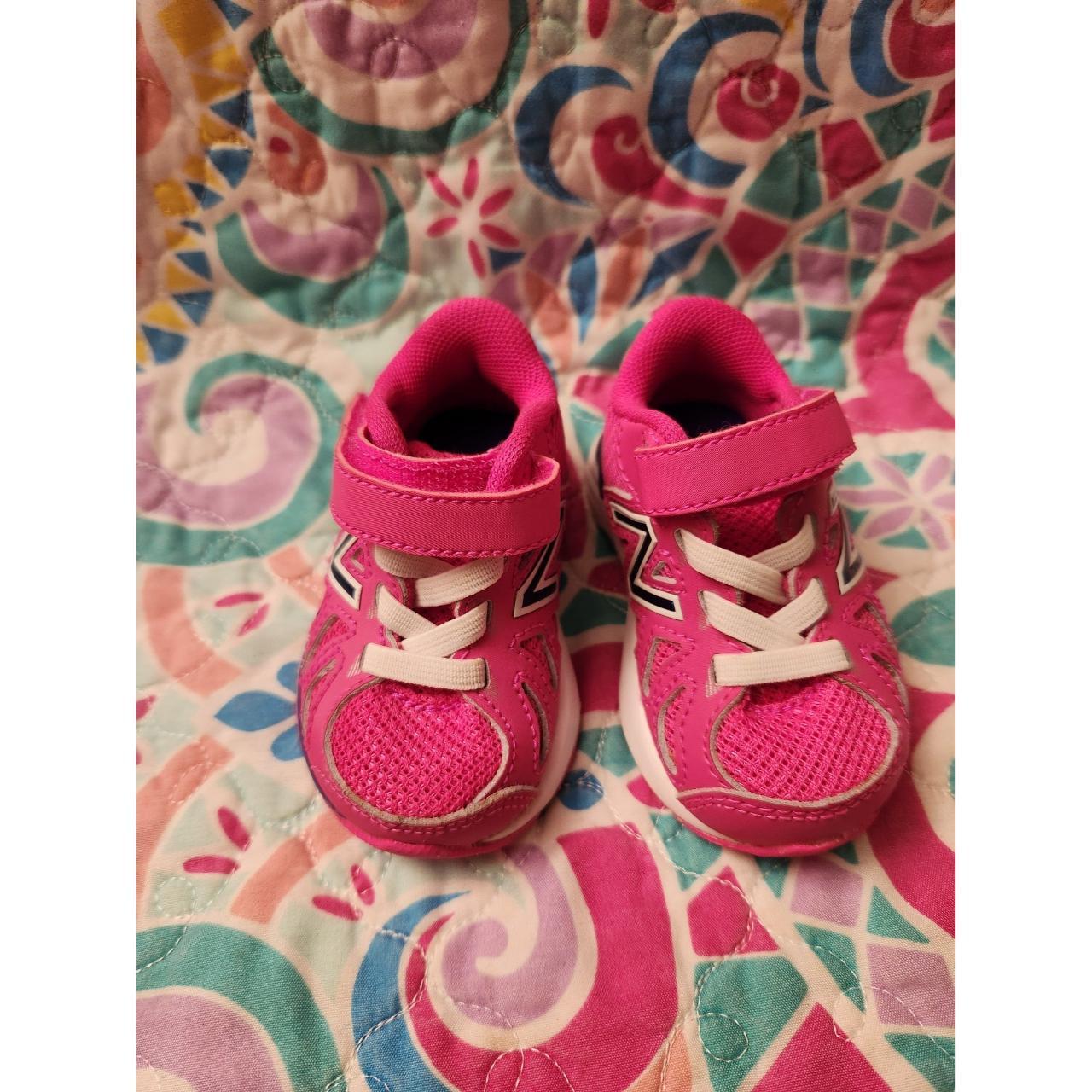 New Balance Toddler Girls Sneakers Size 2 Pretty... Depop