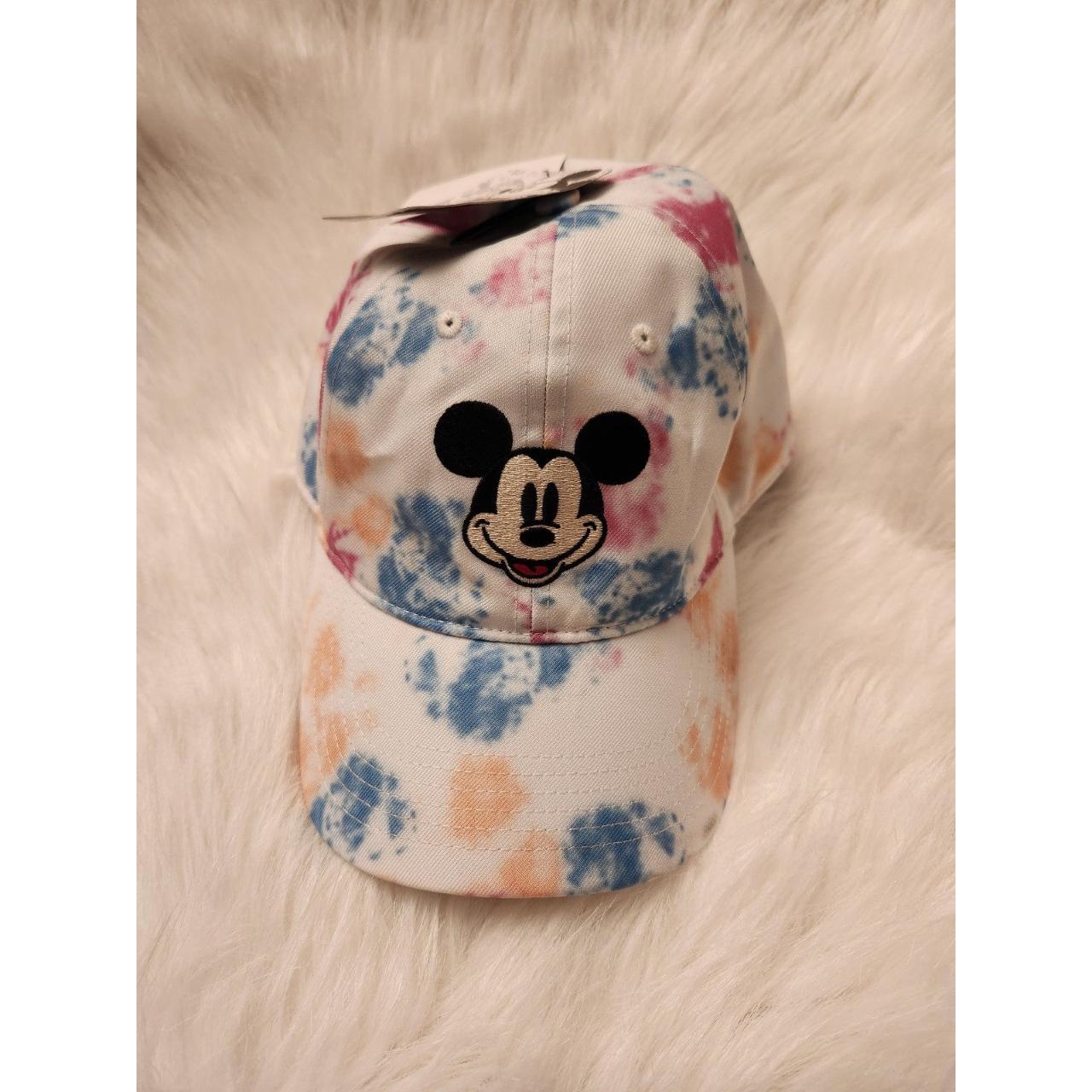 Disney Mickey Mouse Tie Dye Baseball Hat New with... - Depop