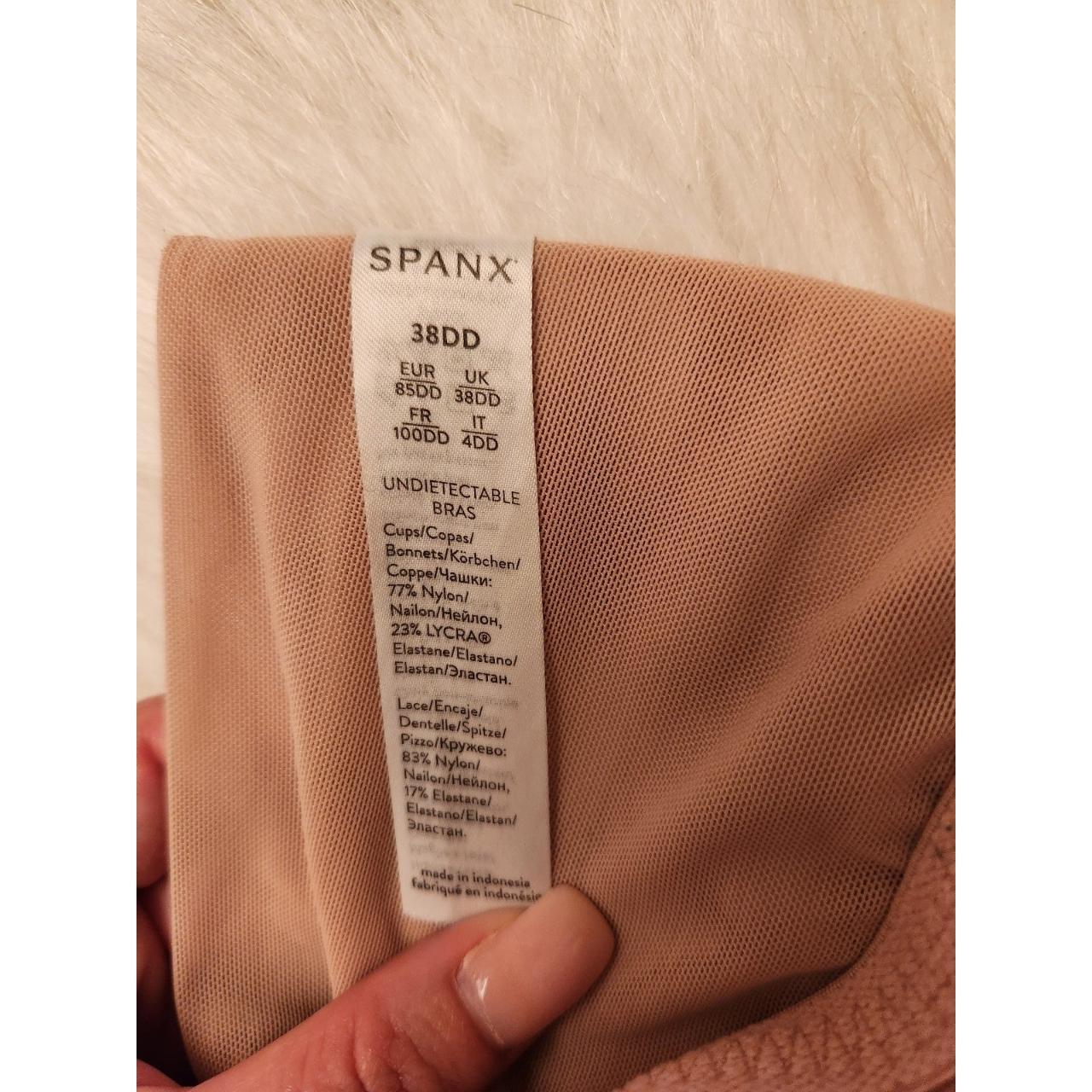 Spanx Nude Undietectable Bra Size 38DD Good... - Depop