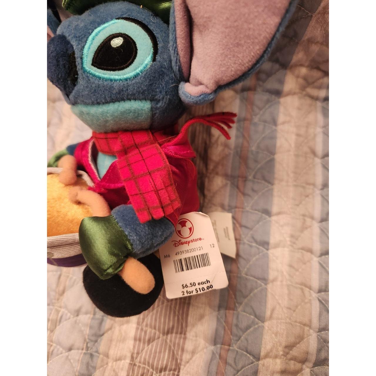 Disney Stitch Playing Drums Plush NWT Disney Stitch... - Depop