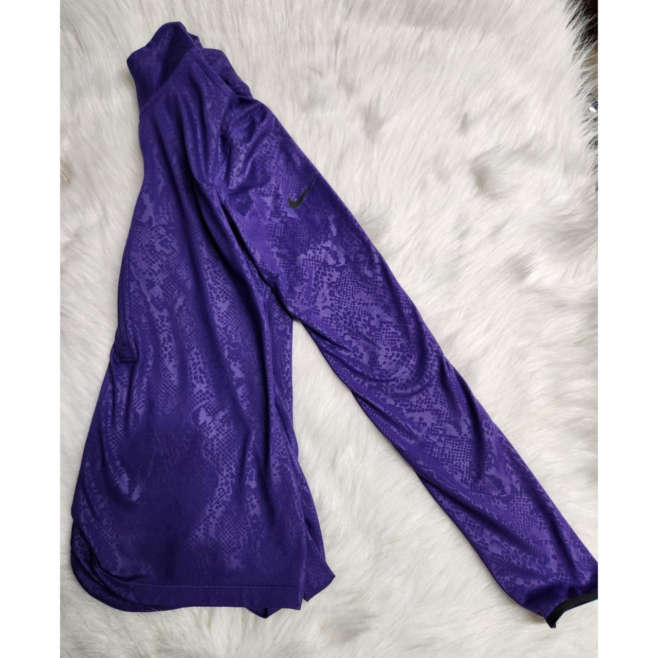 vivid purple nike shirt women's
