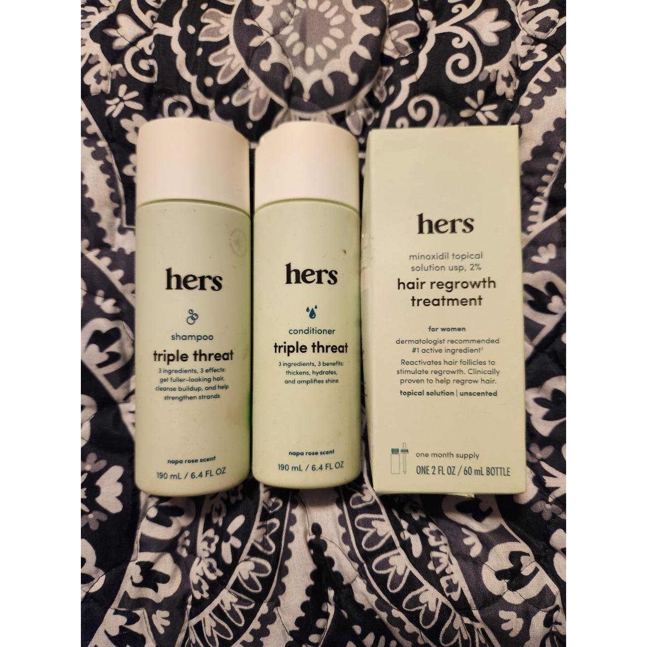 Hers hair regrowth system online bundle