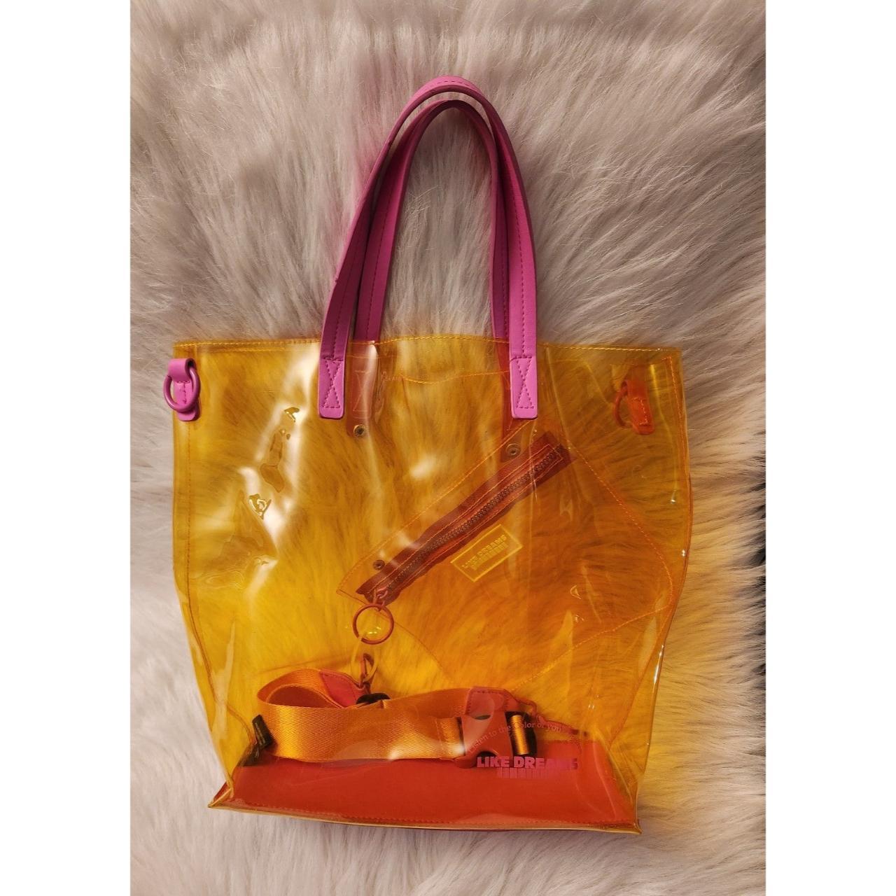 Like Dreams Los Angeles Retro Clear Tote Bag Clear,... - Depop