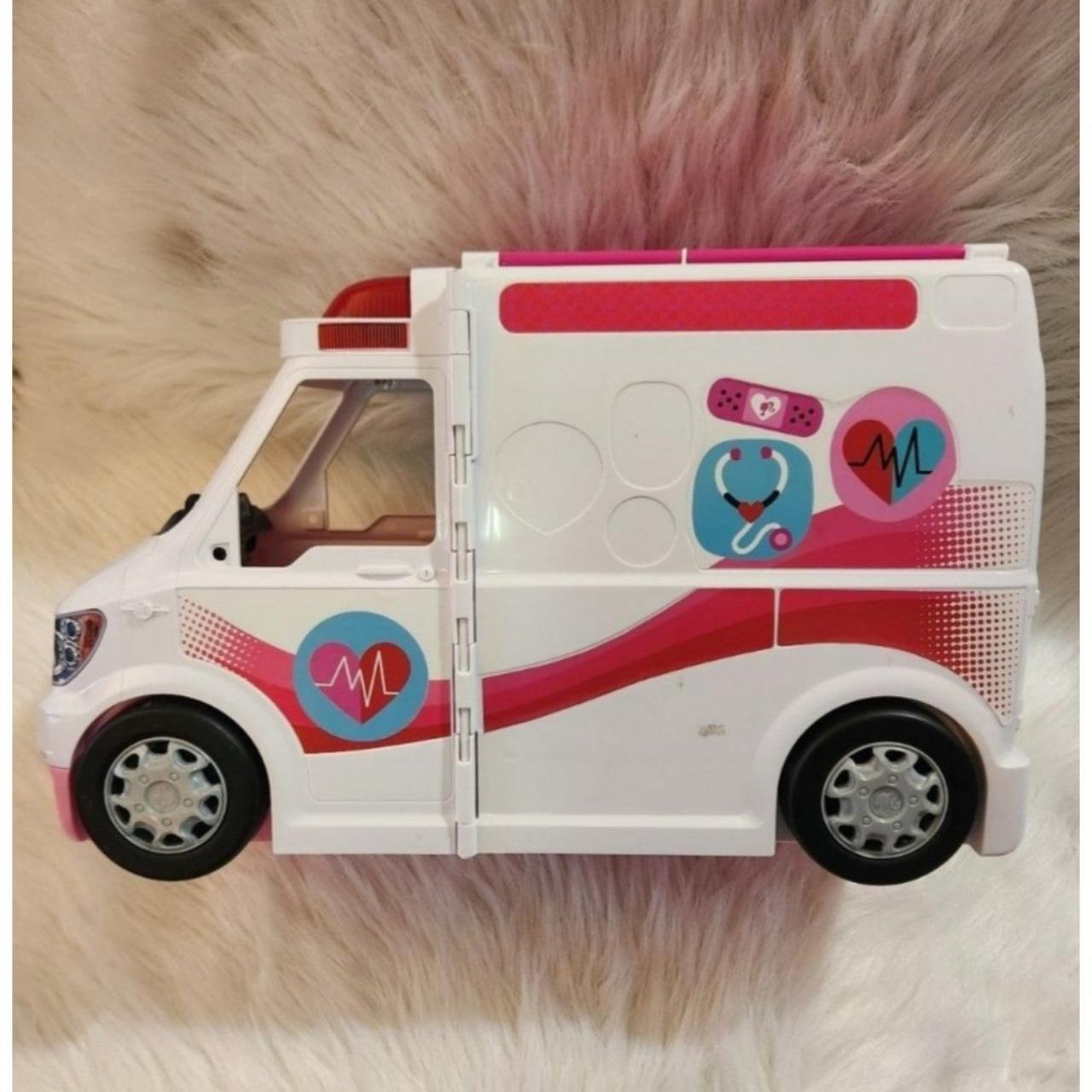 Barbie Care Clinic Ambulance Playset. Good... - Depop