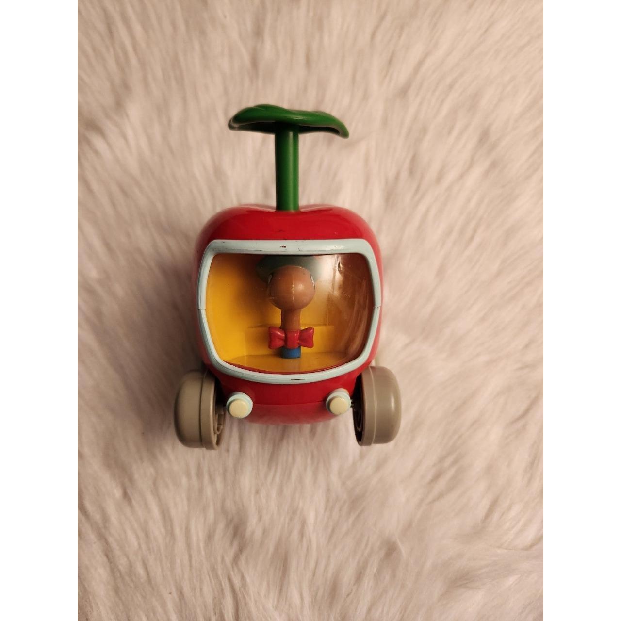 Richard Scarrys BusyTown Lowly Worm Apple Car 1995... - Depop