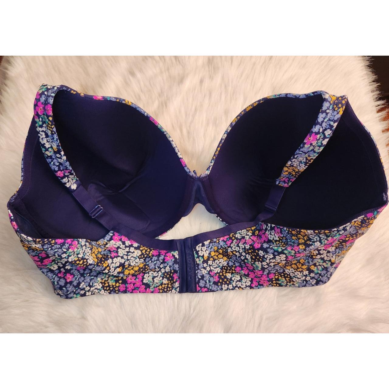 Cacique Floral Ladies Bra Size 50G Cacique Floral... - Depop