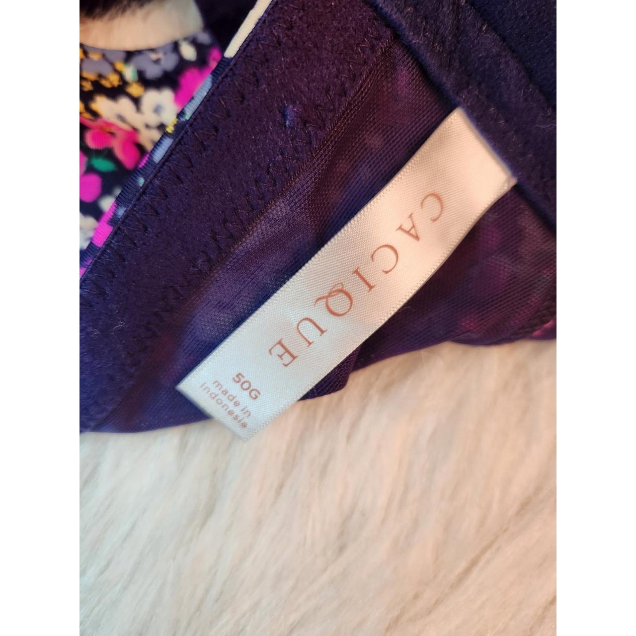 Cacique Floral Ladies Bra Size 50G Cacique Floral... - Depop